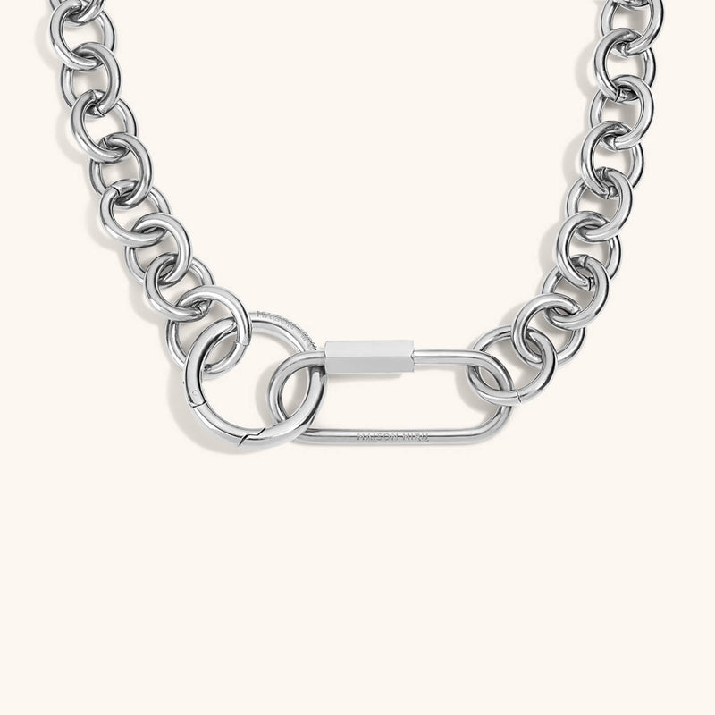 Bubble Lock Necklace