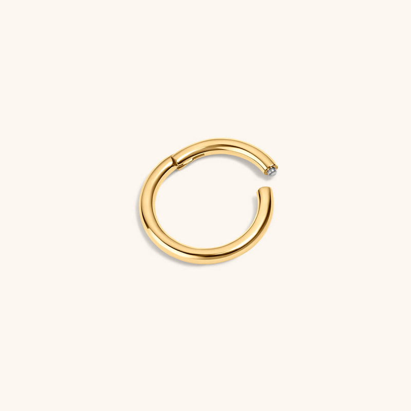 Classic Cartilage Hoop in 14k Gold