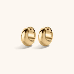 Dewdrop Huggie Hoops