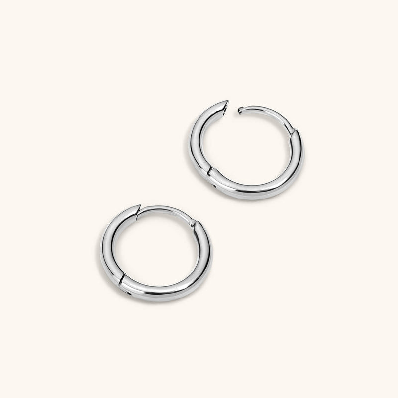 Everyday Hoop Duo in Titanium