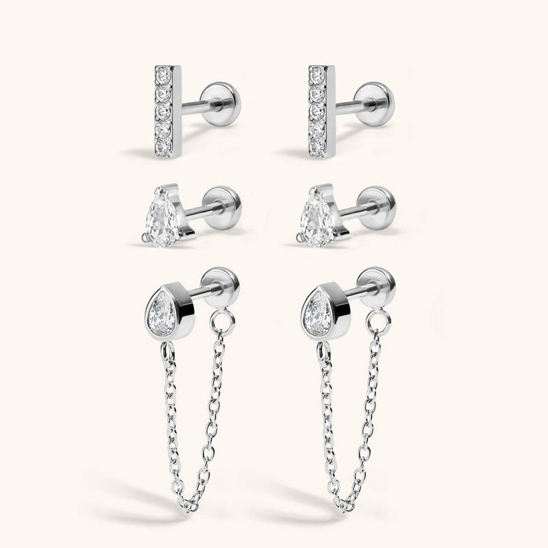 Iconic Nap Earrings Trio