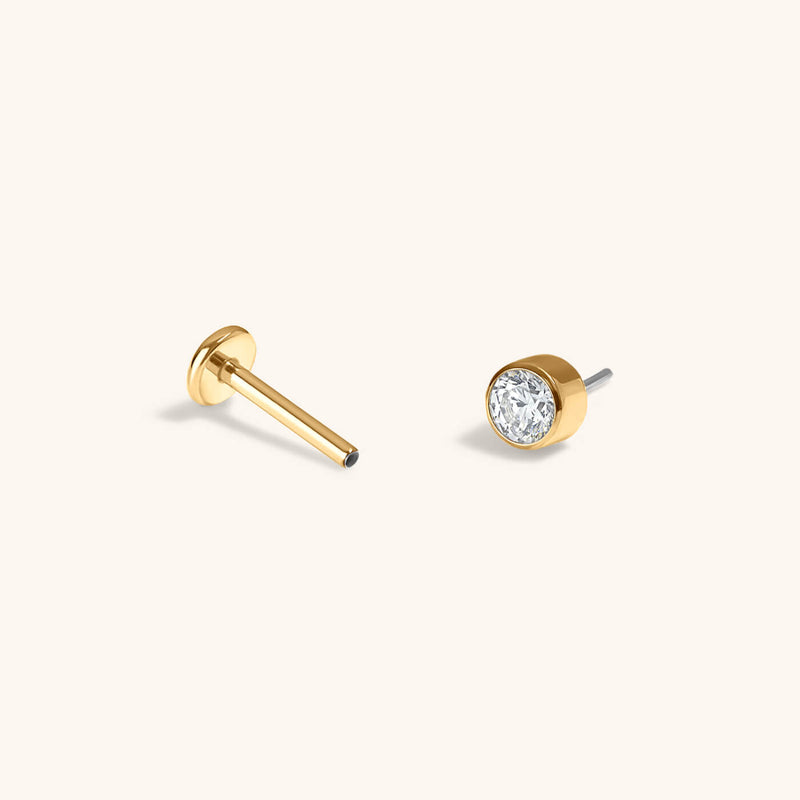 Tiny Crystal Nap Earrings