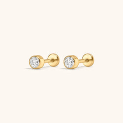 Tiny Crystal Nap Earrings