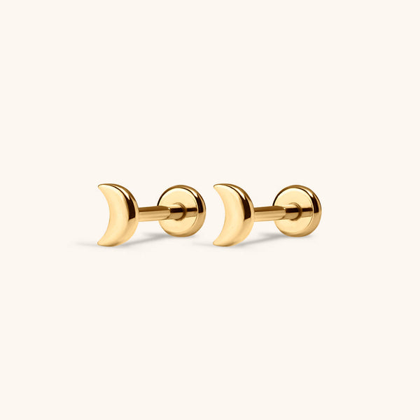 Classic Moon Nap Earrings