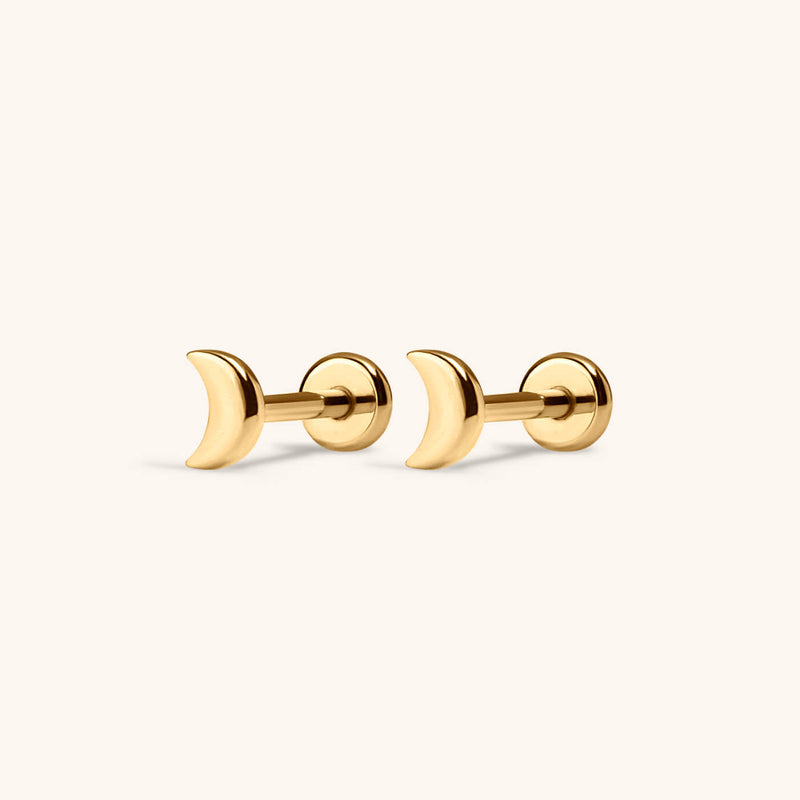 Classic Moon Nap Earrings